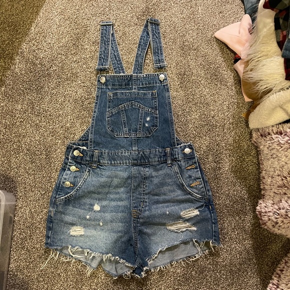 Overall Shorts - Picture 1 of 3